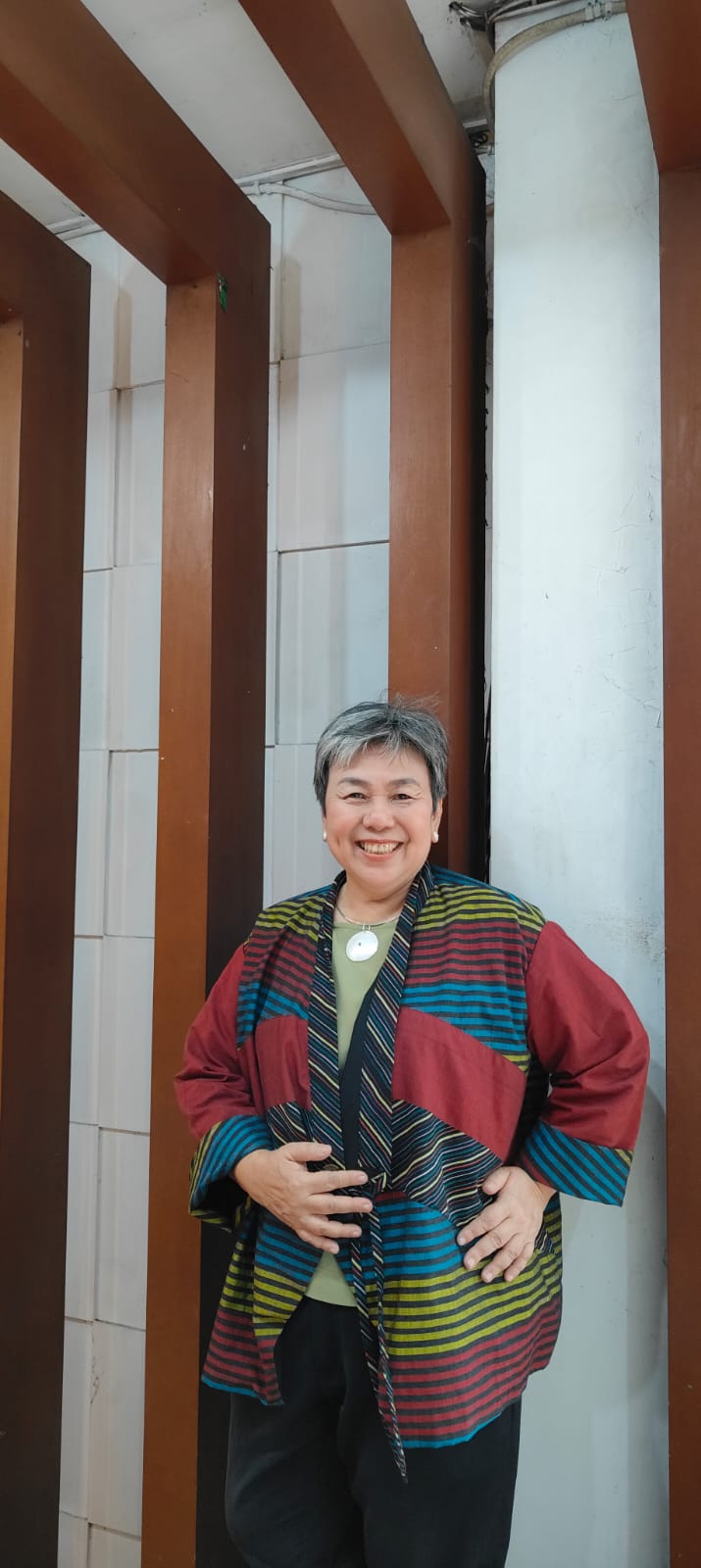 DRA. SELLY SAGITA the owner of CV. BOROBUDUR HOME FURNITURE